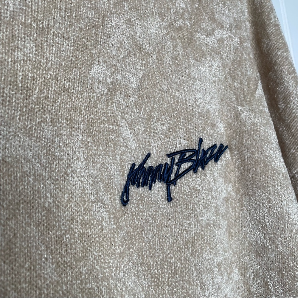 Vintage Johnny Blaze Y2K Surfer Skater Cross Pattern Sweater - Picture 7 of 12